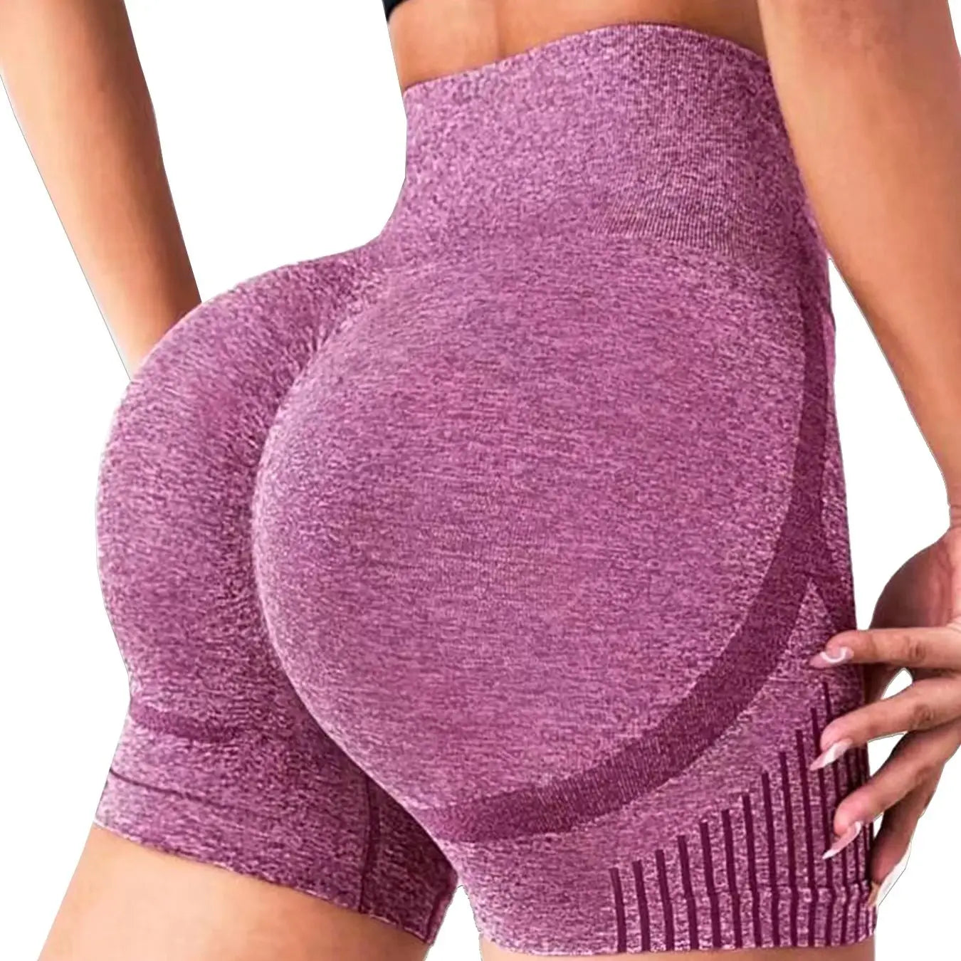 High-Waisted Yoga Shorts Butt-Lifting Shaping Leggings Stretchy Fitness Workout Pants Running & Cycling training Pants Gym Wear