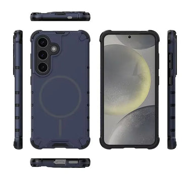 New luxury and cool Magsafe wireless magnetic charging anti drop armor case for Samsung Galaxy S25 S24 S23 Ultra Phone case