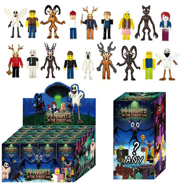 99 Nights In The Forest Monster Blind Box 2025 New Hot DEER Cartoon Milu Deer Stuffed Game Peripherals Halloween Toy Gifts