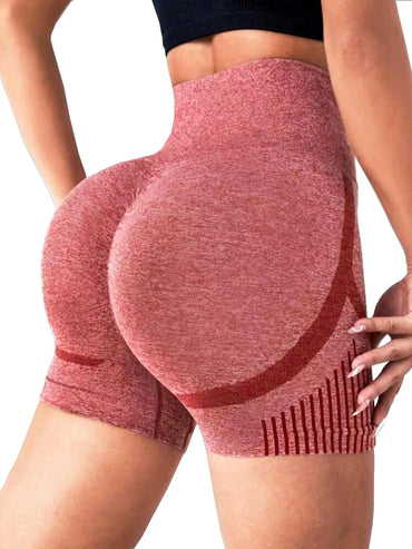 High-Waisted Yoga Shorts Butt-Lifting Shaping Leggings Stretchy Fitness Workout Pants Running & Cycling training Pants Gym Wear