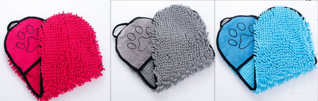 Dogs Cats Towels Super Absorbent Dog Bathrobe Quick-Drying