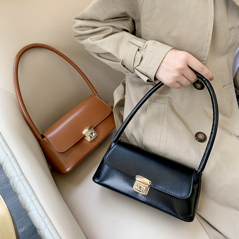 Retro Ladies New Personality Hand-carrying Small Satchel