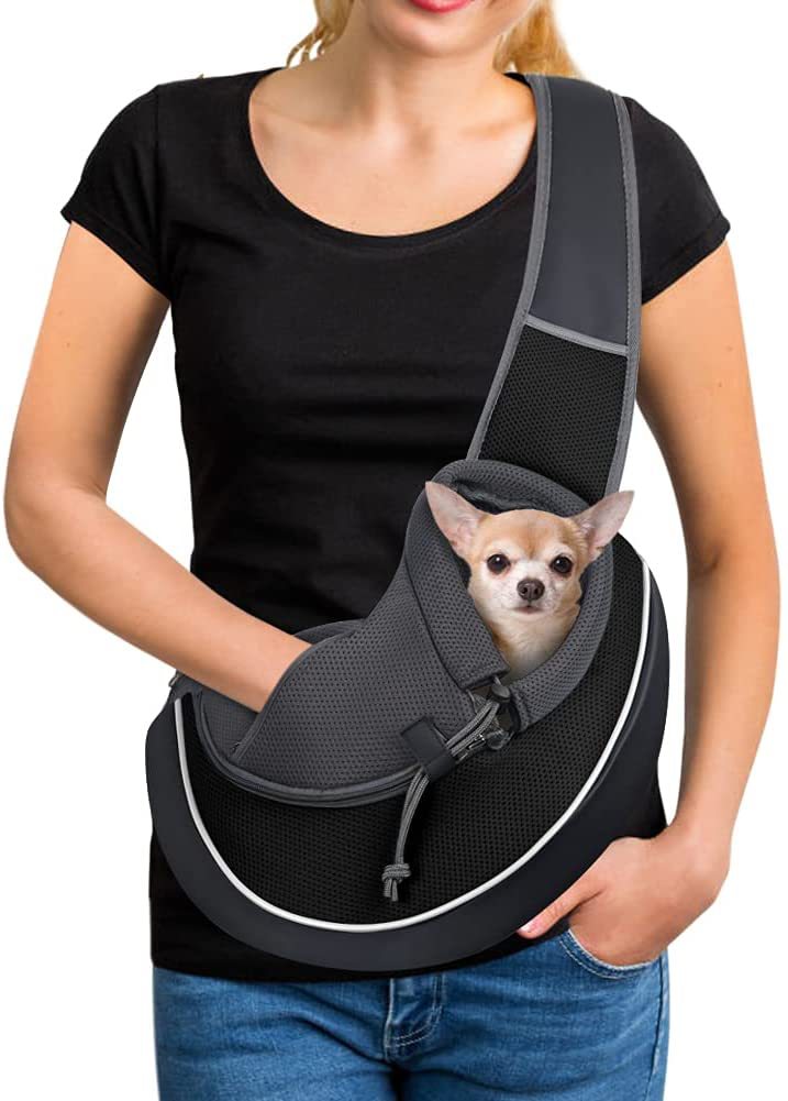 Carrying Pets Bag Portable Crossbody Bag For Dogs Cats