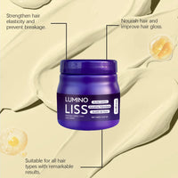 Protein Straightening Cream Keratin Smoothing Frizzy Hair Prevent Hair Splitting End Increase Elasticity Protein Correction Care