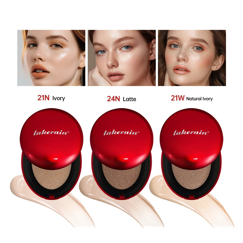 Super Cushion Foundation Waterproof Long-lasting Brighten Foundation Cream Women Base Makeup Face Korean Cosmetics