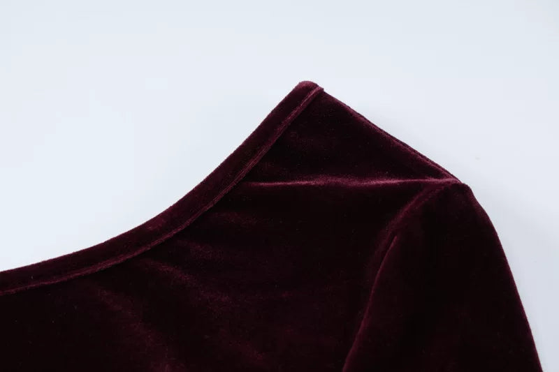 Long Dress Red African Women's Dress Long Maxi Female New