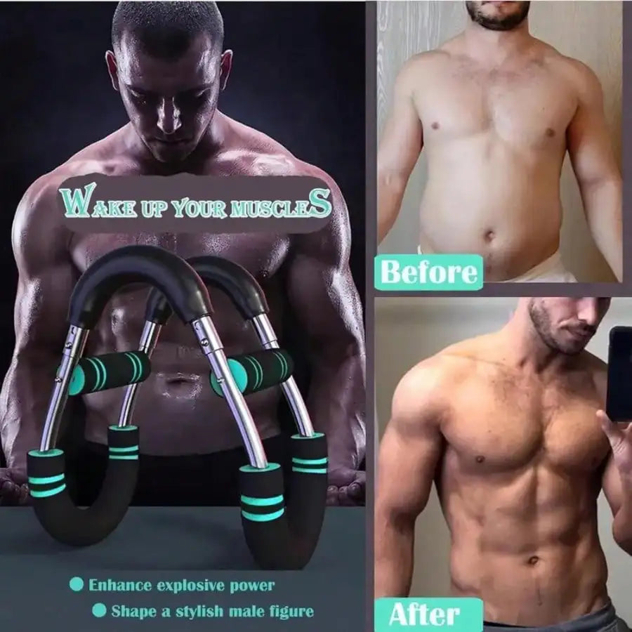 Adjustable Shaker Twister Arm Trainer, Chest & Forearm Workout Equipment, Home Fitness Strengthener for Arm Exercise