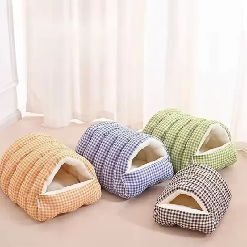 Closed Cat Bed Removable Pet Litter Four Seasons Warm Cat Litter Winter Cat Litter Dog Litter Four Seasons Universal Supplies