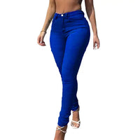 Women Denim Pants Skinny Jeans For Woman 90s High Waist Push Up Women Pants High Street Elastic Pencil Pants Vaqueros Mujer