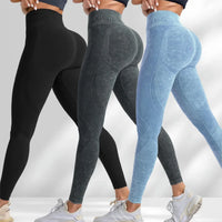 Women Seamless Gym High Waist Yoga Pants
