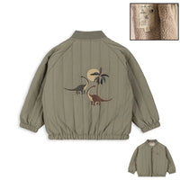 2025 Autumn KS Baby Boys Cartoon Cotton Fleece Outwear Kids Winter Clothes Toddler Girls Lambswool Jacket Child Embroidery Coat