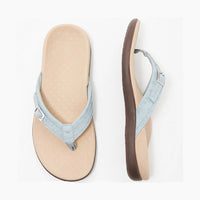 Secret Dig Women Sandals Arch Support Flip Flops for Plantar Fasciitis Comfort Summer Sandals Flat Bottomed Casual Flip Flops