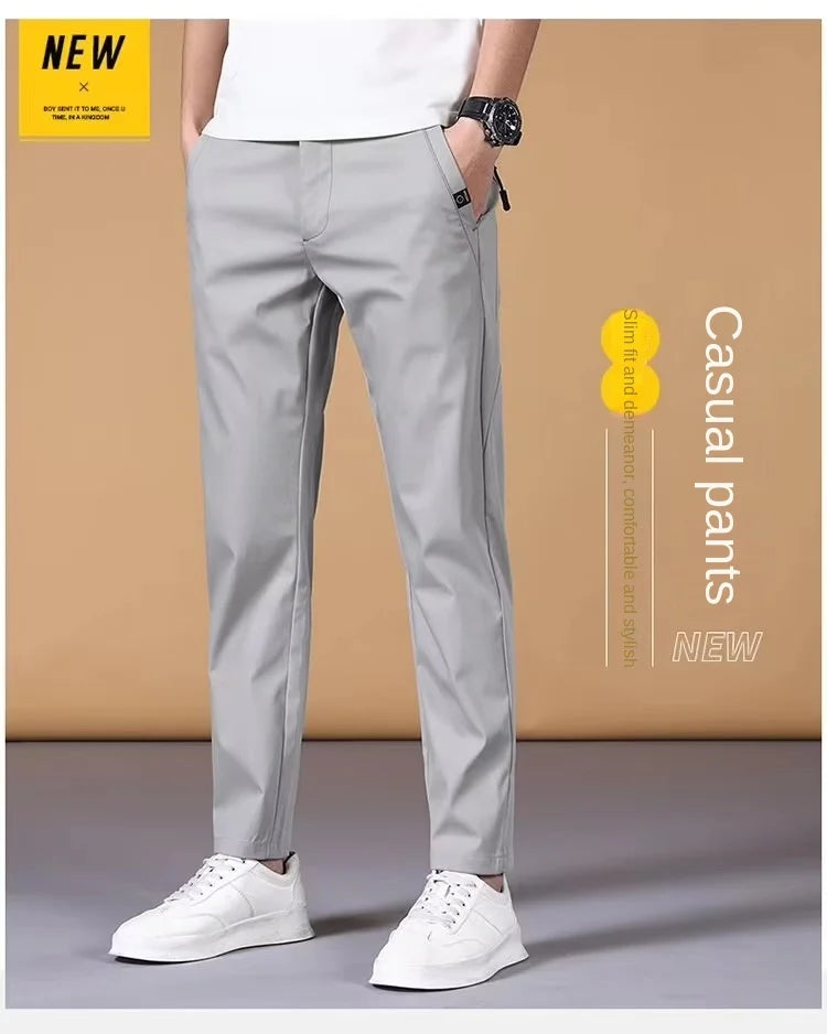 Fashion Men's Pants Summer Suit Pants Casual Men's Pants