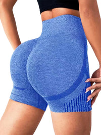 High-Waisted Yoga Shorts Butt-Lifting Shaping Leggings Stretchy Fitness Workout Pants Running & Cycling training Pants Gym Wear