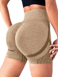 High-Waisted Yoga Shorts Butt-Lifting Shaping Leggings Stretchy Fitness Workout Pants Running & Cycling training Pants Gym Wear