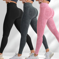 Women Seamless Gym High Waist Yoga Pants