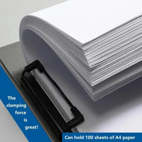 1PC A4 File Folder with Cover - Document Organizer Clipboard for Business & School, Office Stationery Supplies, Paper Holder