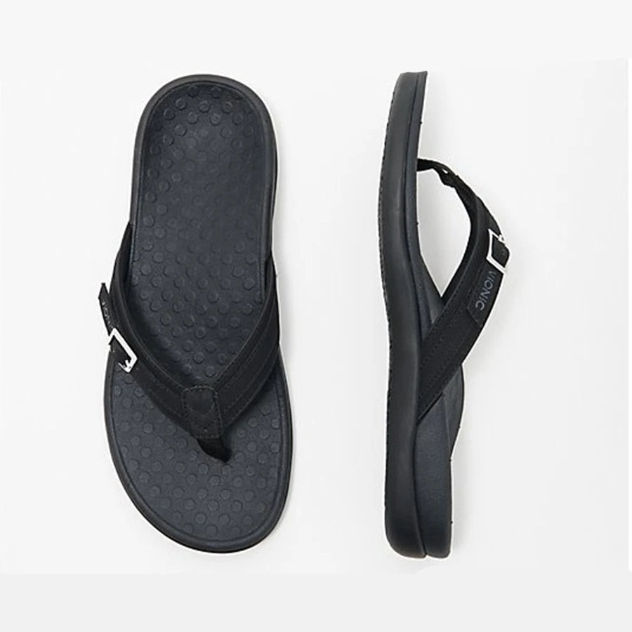 Secret Dig Women Sandals Arch Support Flip Flops for Plantar Fasciitis Comfort Summer Sandals Flat Bottomed Casual Flip Flops