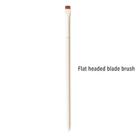 1/3/7/9pcs White Upgrade Blade Eyeliner Brush Eye Makeup Brushes Set Ultra Thin Fine Angle Flat Eyebrow Precise Detail  2026