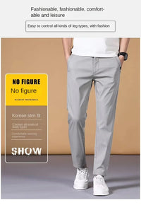 Fashion Men's Pants Summer Suit Pants Casual Men's Pants