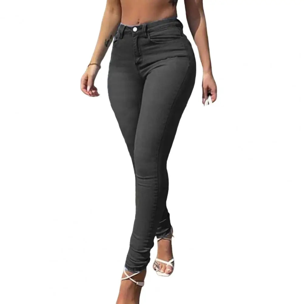 Women Denim Pants Skinny Jeans For Woman 90s High Waist Push Up Women Pants High Street Elastic Pencil Pants Vaqueros Mujer
