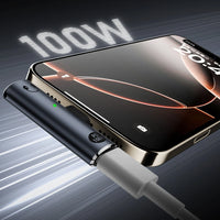 USB Type C to USB C 3.5mm Jack AUX Audio Headphone Adapter PD 100W Fast Charging Splitter With Aux Audio Jack For iPhone Huawei