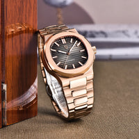2025 New PAGANI DESIGN Rose Gold Men's Watches Luxury Automatic Watch For Men Mechanical Wristwatch Waterproof AR Sapphire Clock