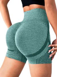 High-Waisted Yoga Shorts Butt-Lifting Shaping Leggings Stretchy Fitness Workout Pants Running & Cycling training Pants Gym Wear