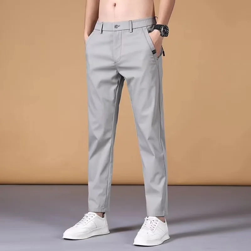 Fashion Men's Pants Summer Suit Pants Casual Men's Pants