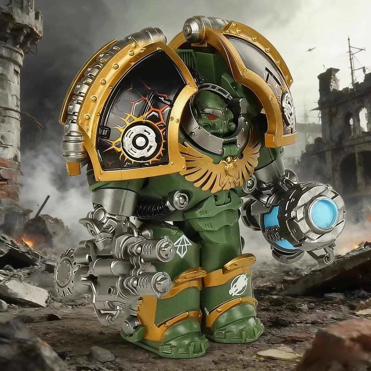 8cm Game Figure Knight Peripheral PVC Model Assembling Building Blocks Advanced Statue Decorative Ornaments New Year Gifts Toys