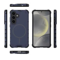 New luxury and cool Magsafe wireless magnetic charging anti drop armor case for Samsung Galaxy S25 S24 S23 Ultra Phone case