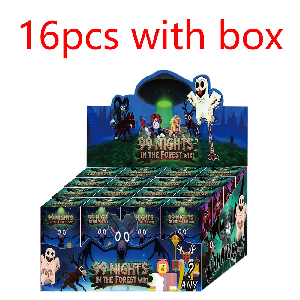 99 Nights In The Forest Monster Blind Box 2025 New Hot DEER  Cartoon Milu Deer Stuffed Game Peripherals Halloween Toy Gifts