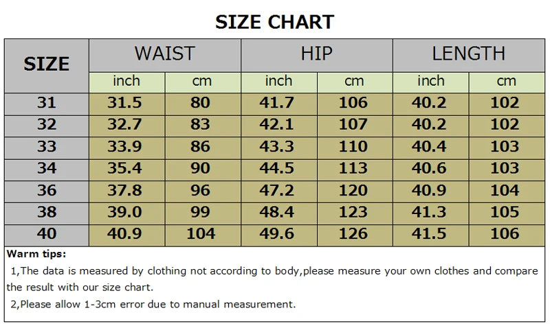 Male Smart Casual Pants Stretchy Sports Men's Spring Autumn Full Length