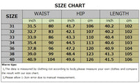 Male Smart Casual Pants Stretchy Sports Men's Spring Autumn Full Length