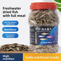 Nai chong Freeze-Dried Freshwater Fish Snacks - All-Natural Treats for Turtles, Cats, Dogs & Small Pets - Nutritional Supplement