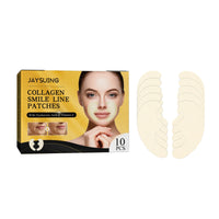 Jaysuing Collagen Face Patch Remove Smile Lines Enhance Skin Elasticity Firming Fade Fine Lines Tightening Lifting Face Patch