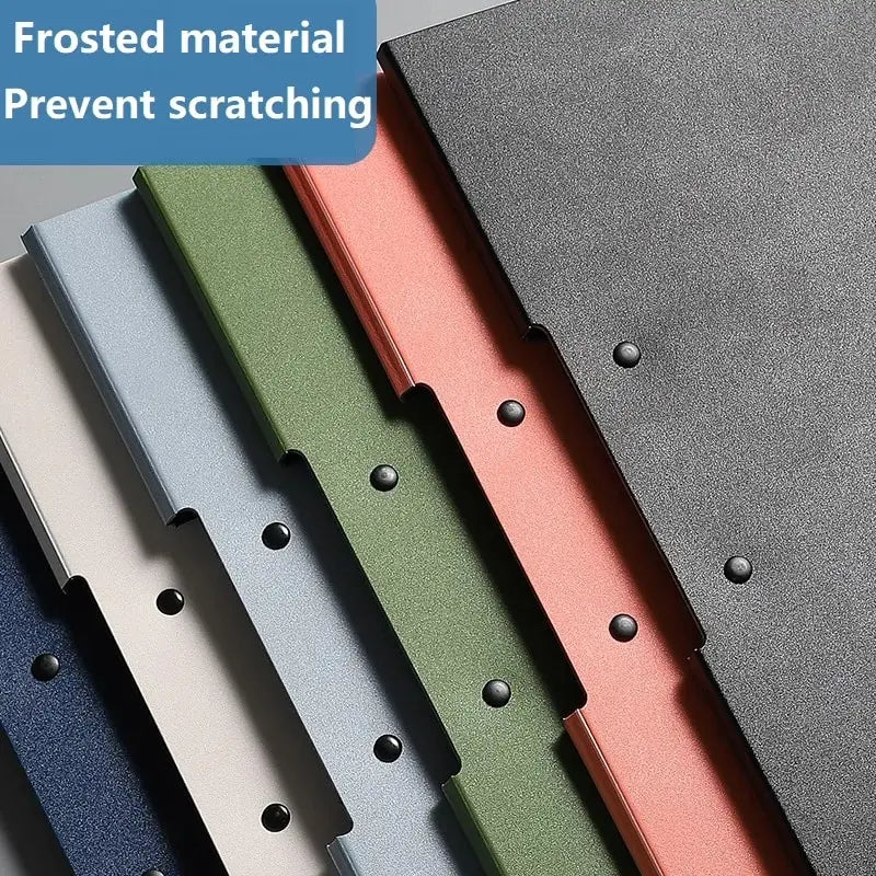 1PC A4 File Folder with Cover - Document Organizer Clipboard for Business & School, Office Stationery Supplies, Paper Holder