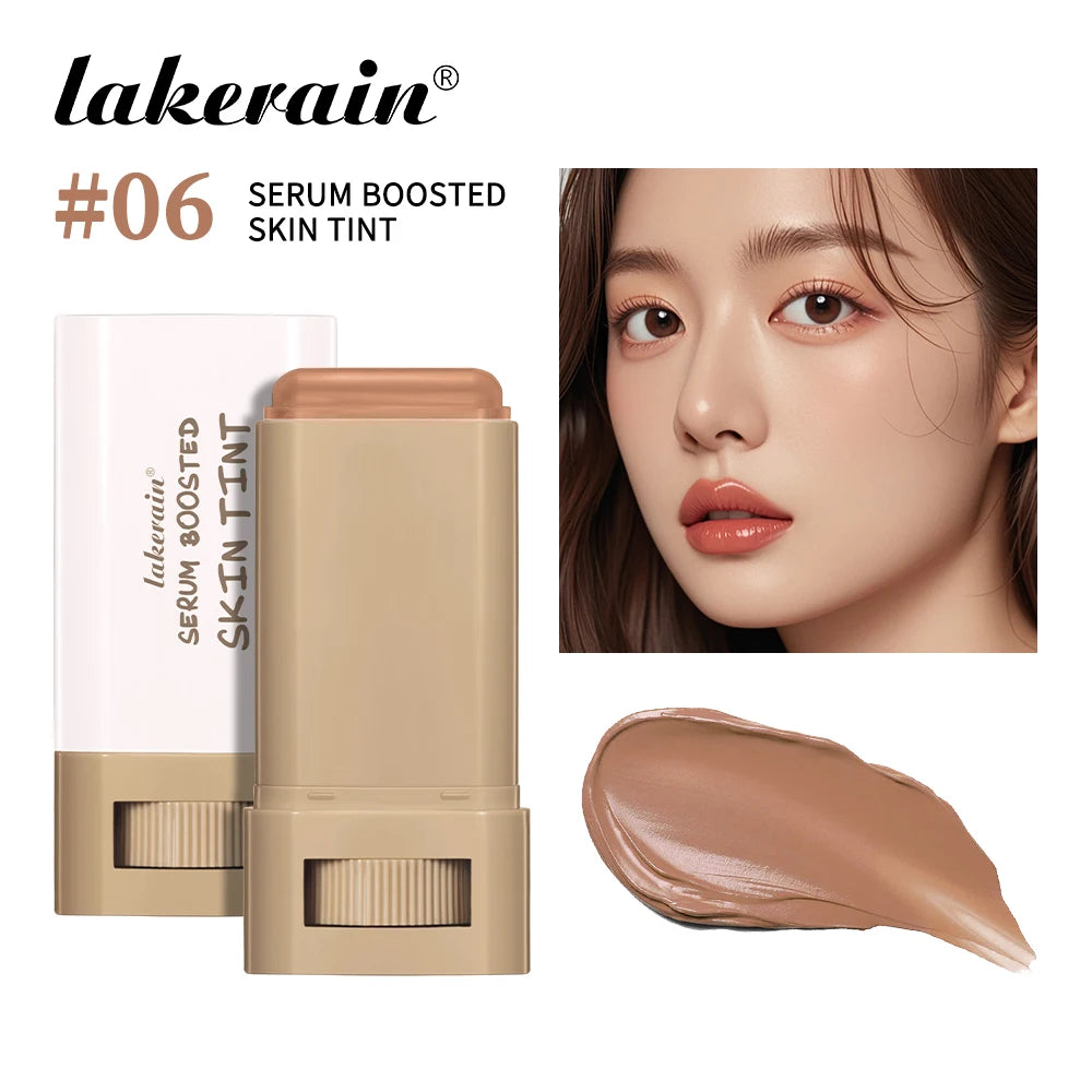Foundation Stick Balm Skin Bronze Tint Eraser Foundation Stick Smooth Plumper Long-lasting Flawless Makeup Face Beauty Cosmetics