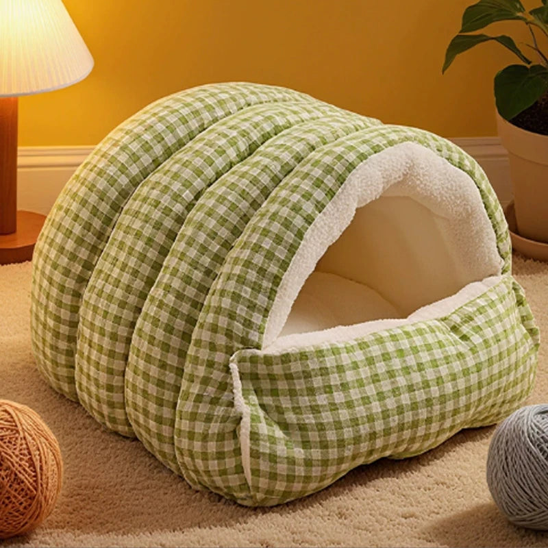 Closed Cat Bed Removable Pet Litter Four Seasons Warm Cat Litter Winter Cat Litter Dog Litter Four Seasons Universal Supplies