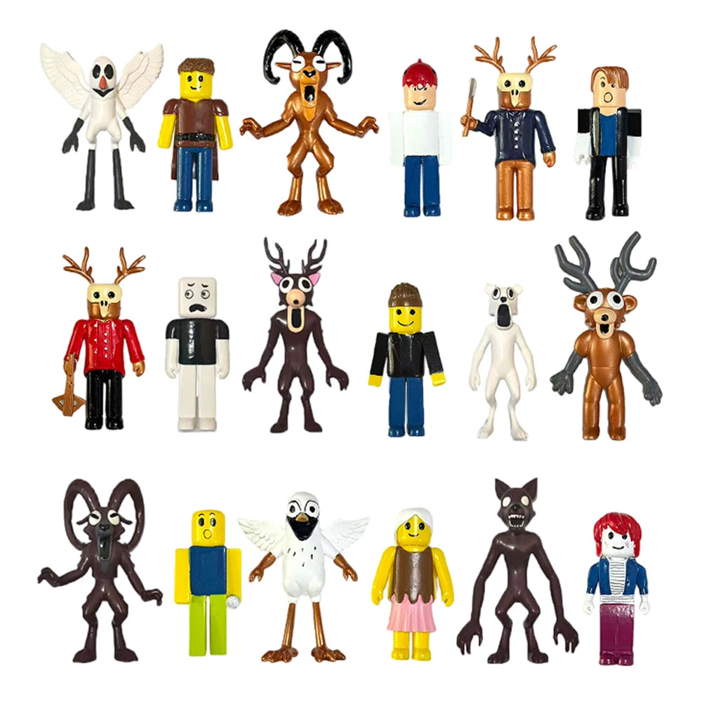 99 Nights In The Forest Monster Blind Box 2025 New Hot DEER  Cartoon Milu Deer Stuffed Game Peripherals Halloween Toy Gifts