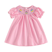 Girls Floral Print Sleeveless Dress with Bow Detail for Summer Toddler Fashionable Clothes for Cute Kids