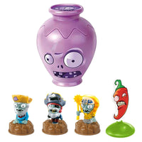 12pcs Plants VS Zombies 2 Crock Pot Surprise Box Set Toys Peashooter SunFlower Pirate Captain Zombie Game Figure Model Toys boys