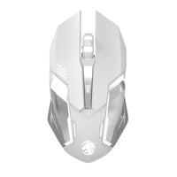 Gaming Mouse Rechargeable 2.4GWireless 600mah Bluetooth Mouse Mute Ergonomic Mouse for Computer Laptop LED Backlit Mice