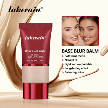 Matte Base Blur Balm Soft Light Focus Matte Cream Coverage Concealer Waterproof Long-lasting Natural Foundation Cosmetics Makeup