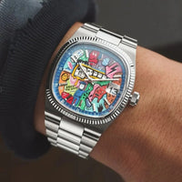 CILOA painted dial watch men's brand authentic trendy fashion 2025 new brand authentic high quality waterproof quartz watch