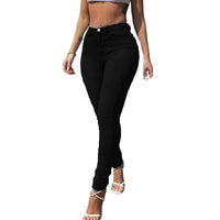 Women Denim Pants Skinny Jeans For Woman 90s High Waist Push Up Women Pants High Street Elastic Pencil Pants Vaqueros Mujer