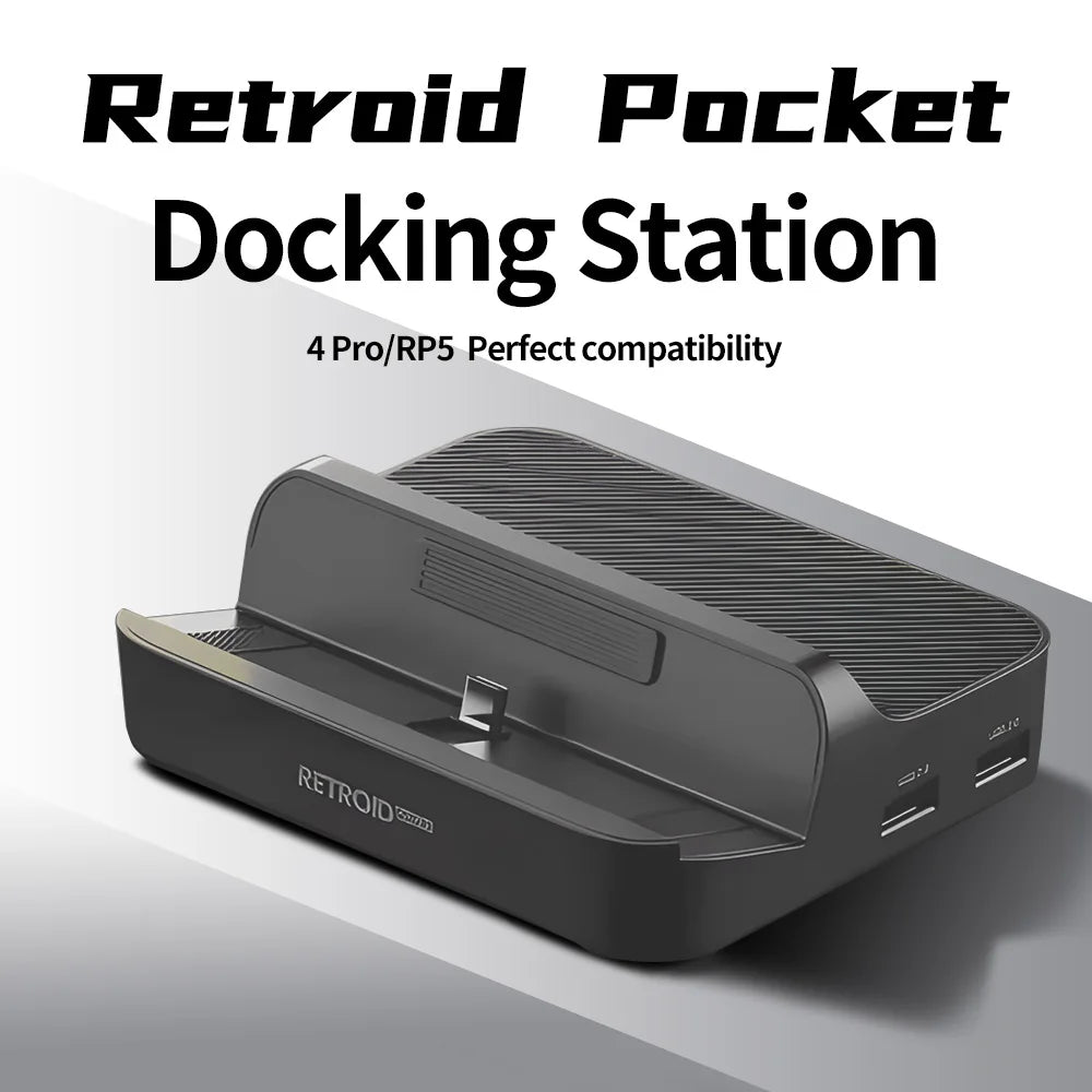 Retroid Pocket 5 Console H1 Bluetooth Earbuds Headphone RP Docking Station Long Battery Life Game Console Dock Accessories