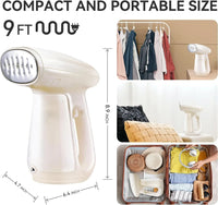 Steamer for Clothes, Handheld Clothes Steamer,1300W Strong Power Garment Steamer with 230ml Tank,Fast Heat-up, Auto-Off