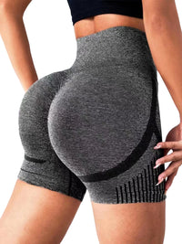 High-Waisted Yoga Shorts Butt-Lifting Shaping Leggings Stretchy Fitness Workout Pants Running & Cycling training Pants Gym Wear