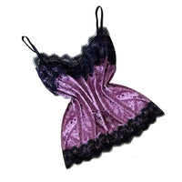 Autumn Winter Velvet Pajamas Set Women's Sexy Lingerie Sleepwear